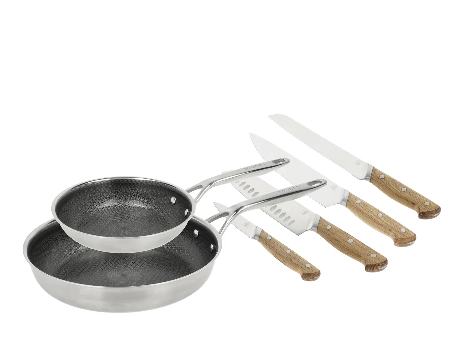 Morsø Hybrid Stegepander & Knive 4 dele, Foresta